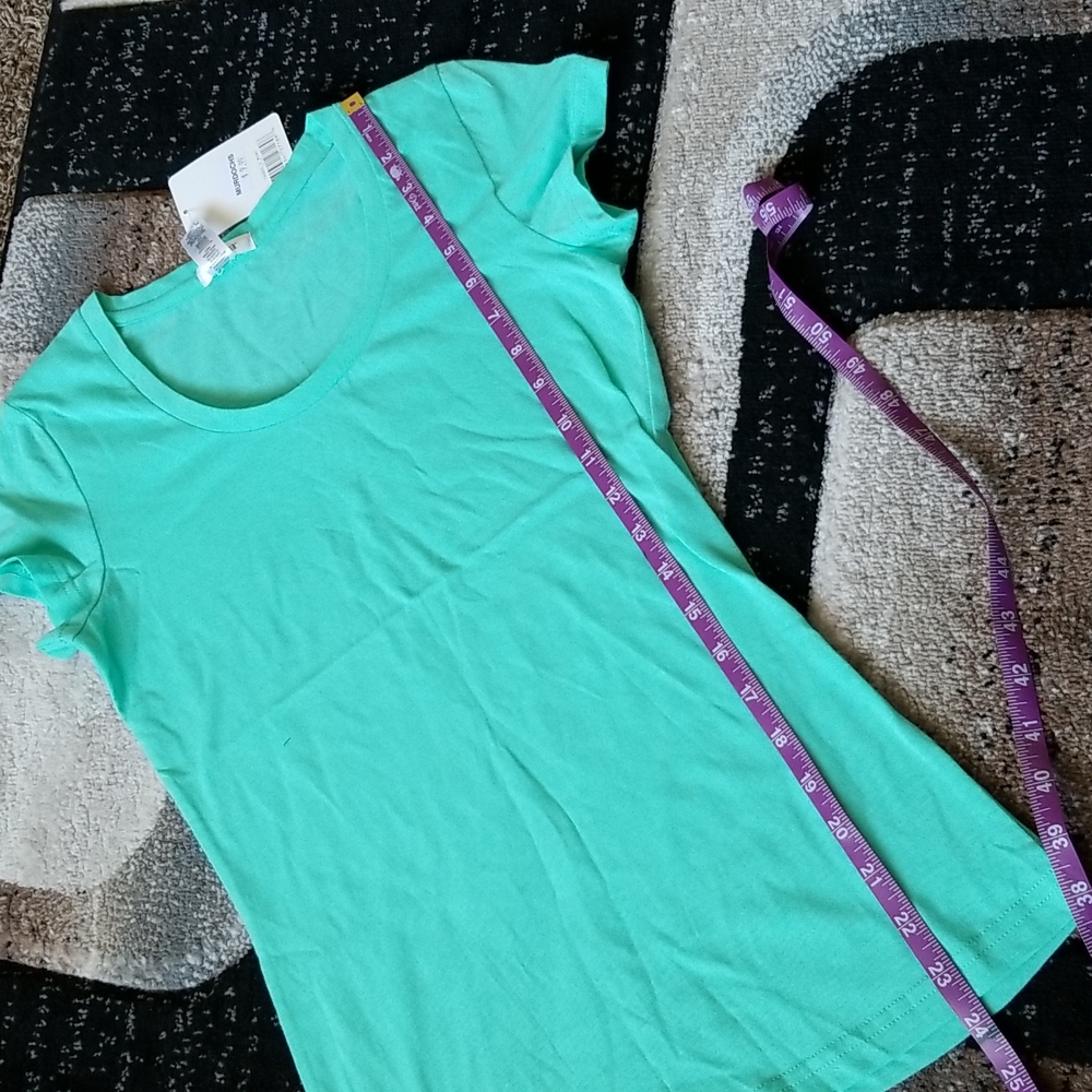 Mint green tee - Picture 2 of 4